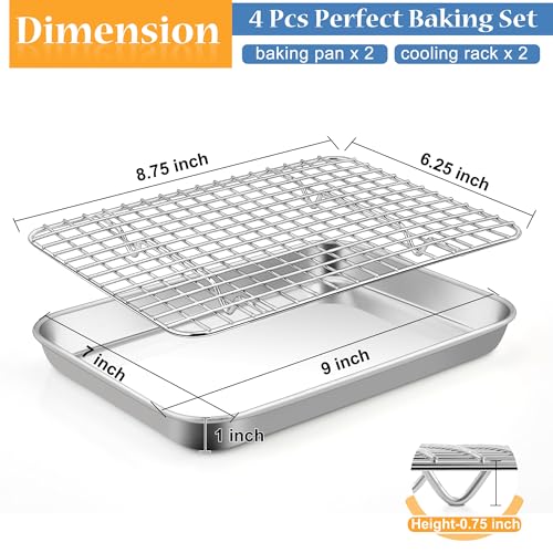 Cookie Sheets with Cooling Racks (2 Count)