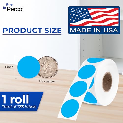 Dark Blue Thermal Labels (Dark Blue)
