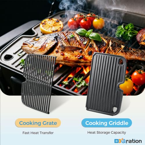 Cooking Grates and Griddle Kits for Nexgrill 820 (13.5" x 12.42")