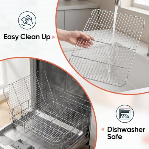 2 Pack Cooling Racks (18.9*12.6 Inch)