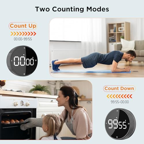 Digital Kitchen Timer (Black)