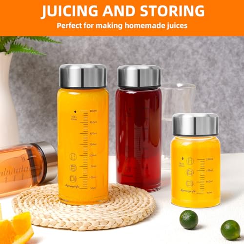 Glass Juice Bottles 6 Pack 10 oz (6-Pack / 10 oz/300 ml)
