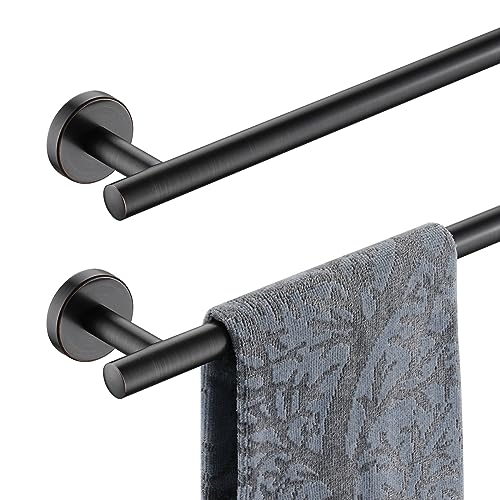 Oil Rubbed Bronze Towel Bar (Oil Rubbed Bronze / 33 Inch (2 Pack))