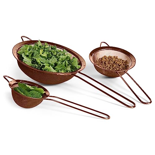 Strainer Set Fine Mesh