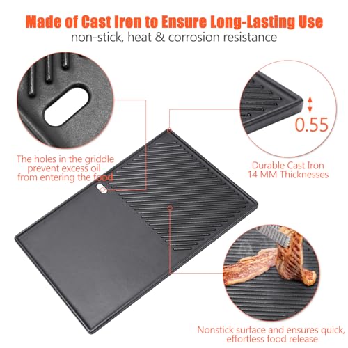 Reversible 7598 Griddle Replacement Parts (17.5" x 11.9" x 0.6")