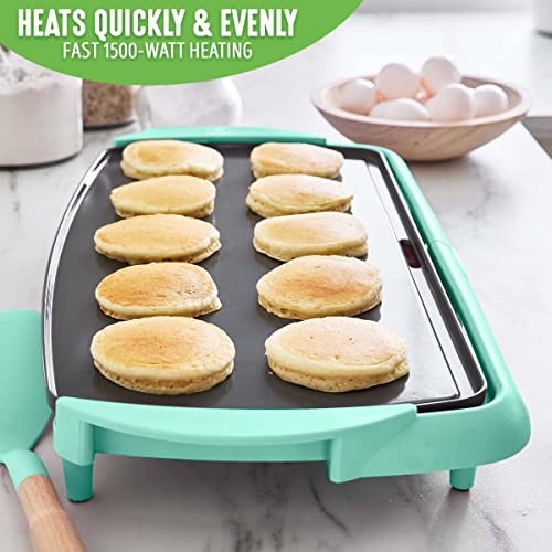 20" Extra Large Electric Griddle (Turquoise)
