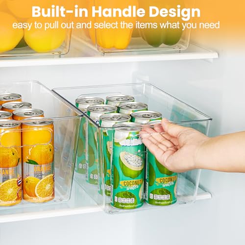 6 Pack Clear Storage Bins (6 Count)