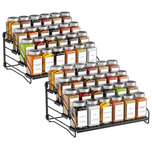 4 Tier Spice Rack Organizer (2 Count)