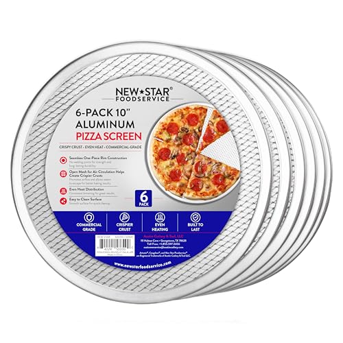 Restaurant Grade Seamless Aluminum Pizza Baking Screen