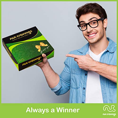 Mixed Nuts Gift Basket in Green Gold Box