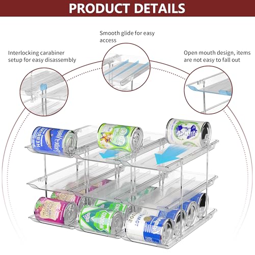 Can Organizer for Pantry (144 Count)