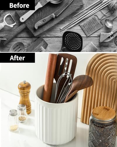 Utensil Holder (White / Set of 1)