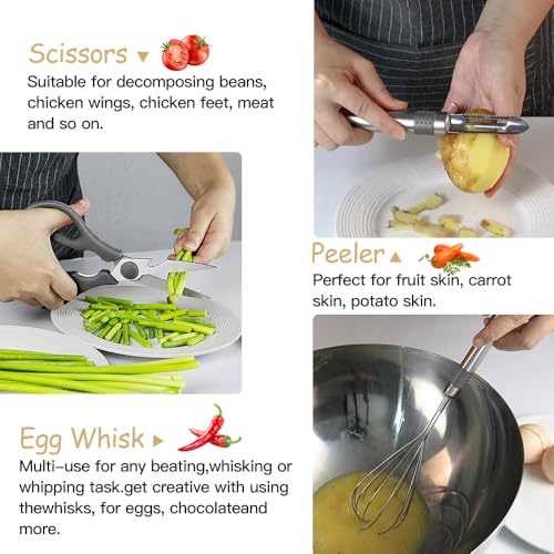 Kitchen Utensil Set (Gray)