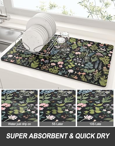 Dish Drying Mat for Kitchen Counter
