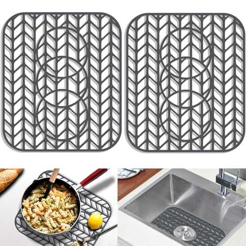 Sink Protectors for Kitchen sink (2 Count)