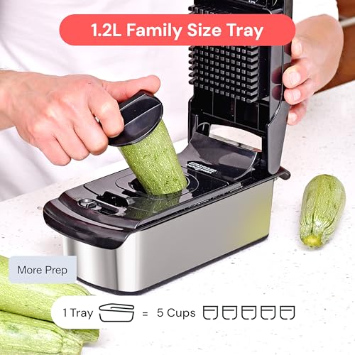 Pro Original Vegetable Chopper & Mandoline Slicer Kitchen Gadget (Stainless Steel / 8 in 1)