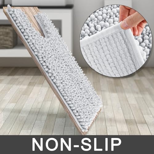 Toilet Rug U Shaped Washable 24x20 Inch