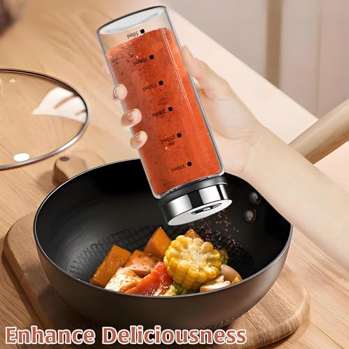 2Pcs Large Salt & Pepper Shakers