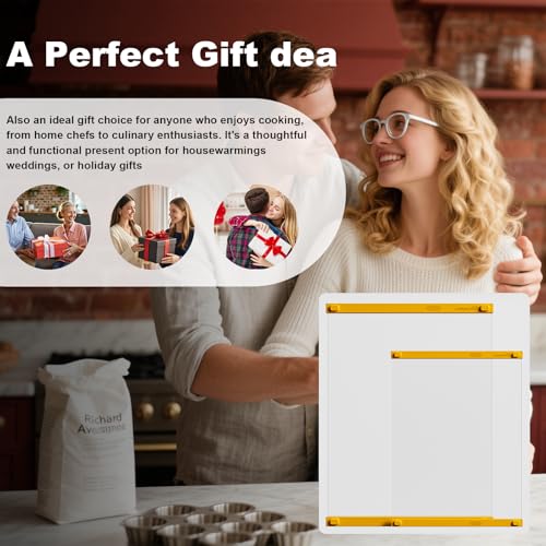 Small Glass Cutting Board (Yellow-Small)