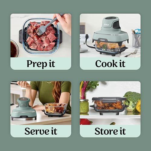 Crispi Glass Air Fryer (Sage)