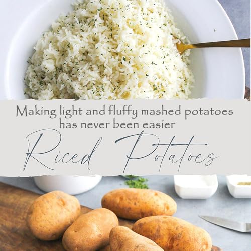 Potato Ricer Heavy Duty Stainless Steel Potato Masher and Ricer for Mashed Potatoes Tool