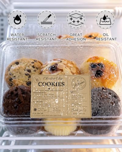 4x3 Inch Thermal Labels (4"x3" / Brown)