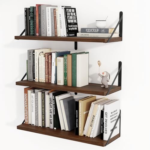 Floating Book Shelves for Wall
