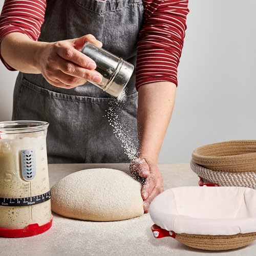 Cotton Rope Banneton Bread Proofing Basket Set (2 Count)