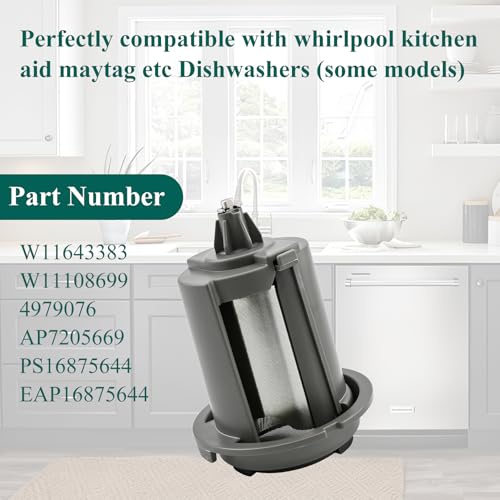 W11643383 Pump Filter for whirlpool maytag kitchen aid etc dishwashers