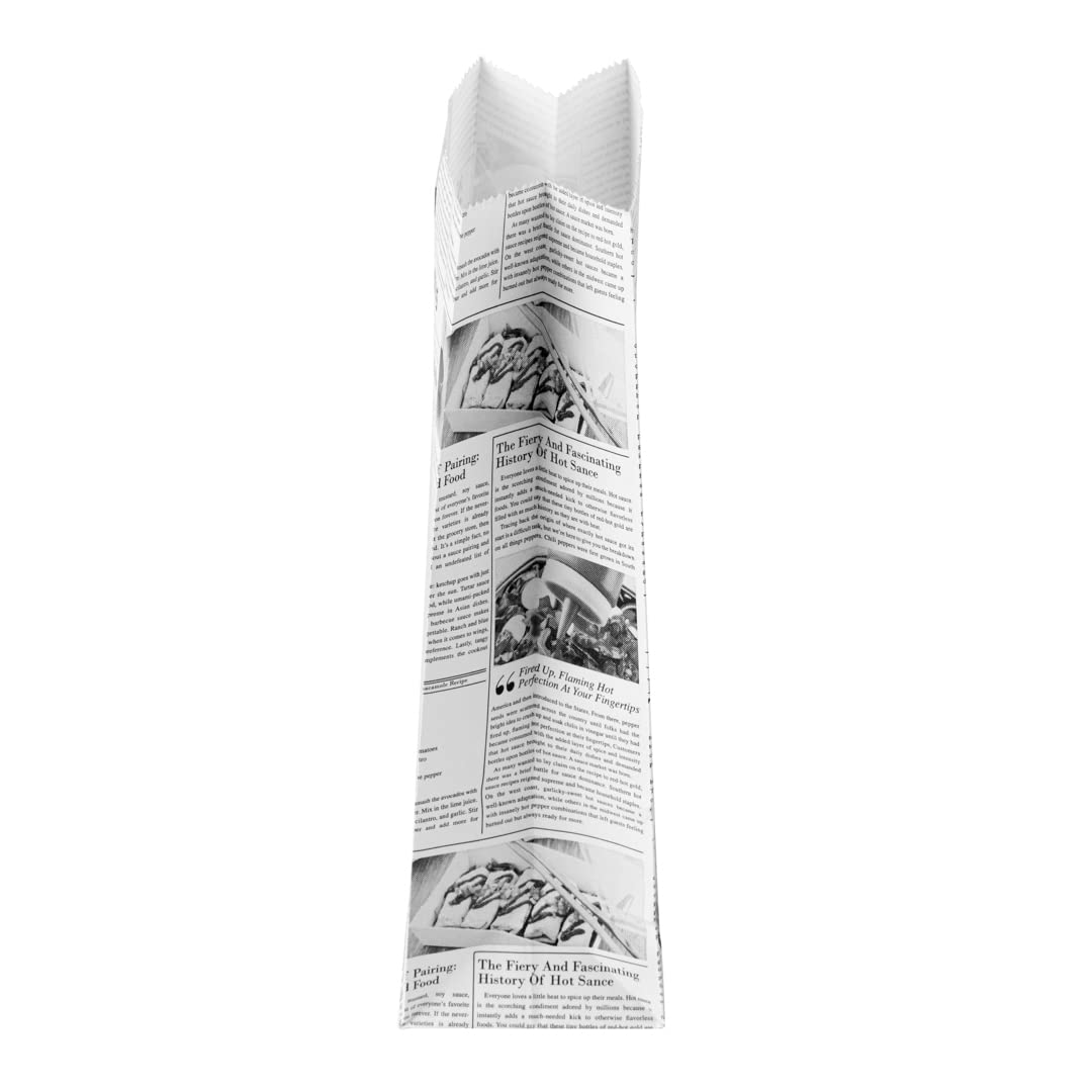 Bag Tek 2 Lb Disposable Lunch Bags (2 lb / Newsprint)