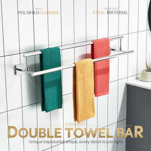 Towel Holder Polished Chrome 32 (Polished Chrome / 32-Inch)