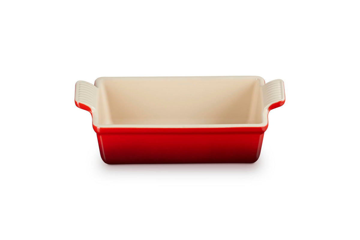 Stoneware Heritage Loaf Pan (Cerise)