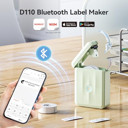 D110 Label Maker Machine with Tape