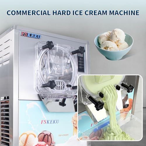 Hard Ice Cream Maker Commercial Gelato Machine 16 (5.3Gph standard)