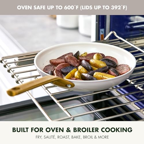 Nonstick Reserve Pro 10 Piece Cookware Set (Oyster Gray / 10 Piece Cookware Set)