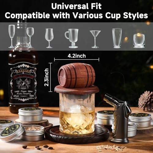 Whiskey Smoker Kit with Torch