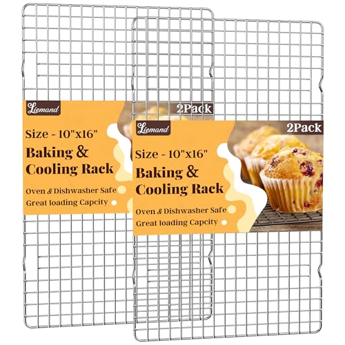 2 PCS Grid Wire Baking Cooling Racks