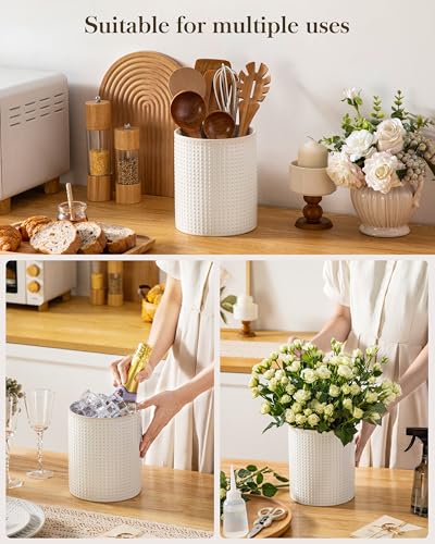 LYDIA Ceramic Utensil Holders (Rhombus)