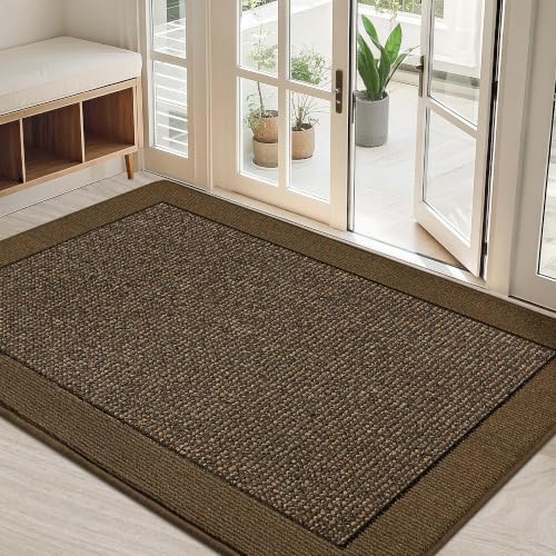 Indoor Door Mat 32" x 48" (Brown / 32" X 48" (Rectangular))