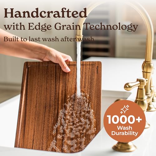 Walnut Cutting Board (Dark Brown / 3-Piece)