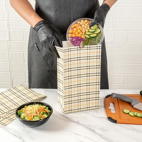 Paper Plaid Bag (12 lb / Plaid)