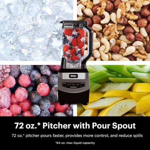 Blender for Smoothies & Shakes (Silver/Black)
