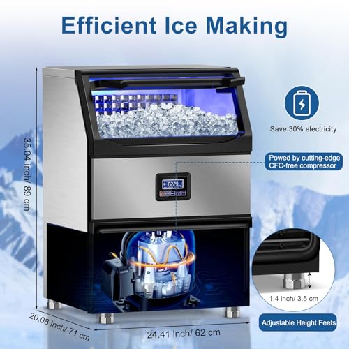 Commercial Ice Machines (350Lbs/24H)