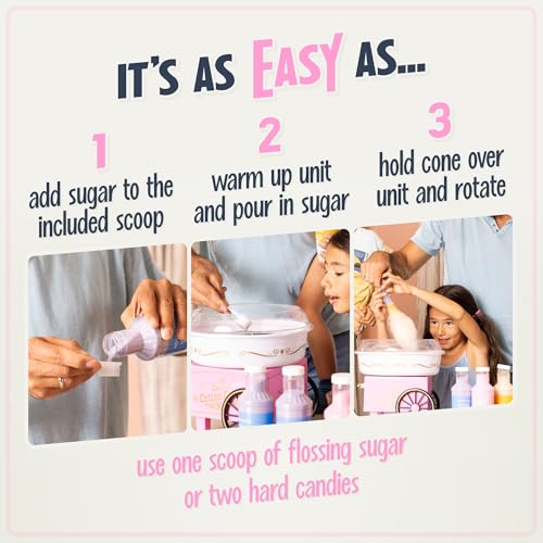 Vintage Cotton Candy Machine (Pink)