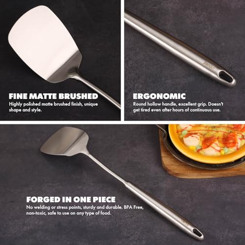 18 10 Stainless Steel Cooking Utensils Set (16-Pieces)