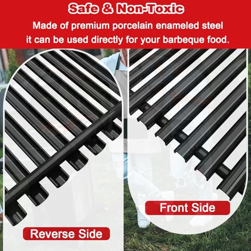 17.4" Grill Grates 7525 for Weber Spirit 300 (17.4" x 23.6")