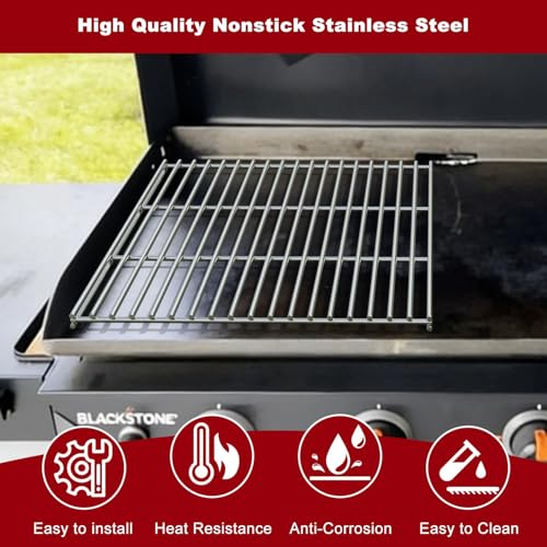 Griddle Grill Grate Replacement Parts for Blackstone 36"Griddle Grill (20.5x 13.75 / Silver)