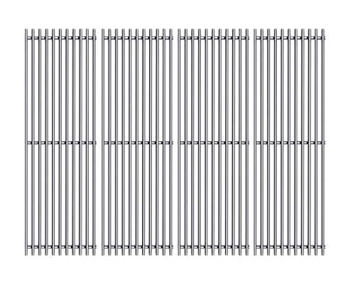 SF7241(4-Pack) 17 5/8" Stainless Steel Cooking Grid Grates Replacement for Kenmore 148.16656010, 148.23682310, 640-05057386-4, 90118. Master Forge SH3118B BG179A, BG179C Gas Grill (17 5/8" X 35")