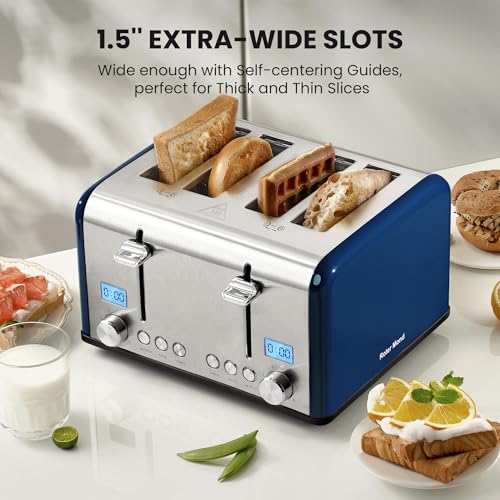 Countdown Stainless Steel 4 Slice Toaster with Bagel