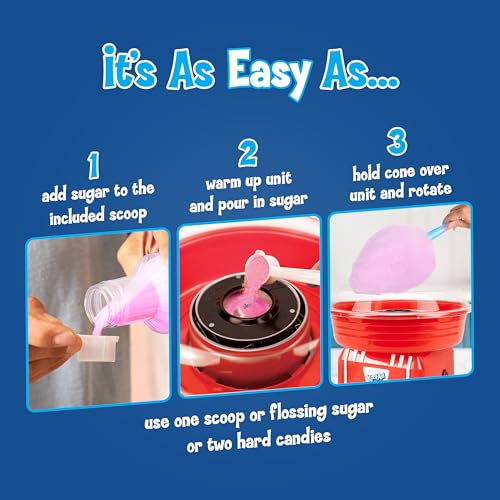 Kool Aid Cotton Candy Machine (Kool Red)